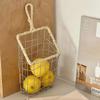 Woven Wire Wire Storage Basket Hollow out Storage Bin Decoration Storage Basket  Home