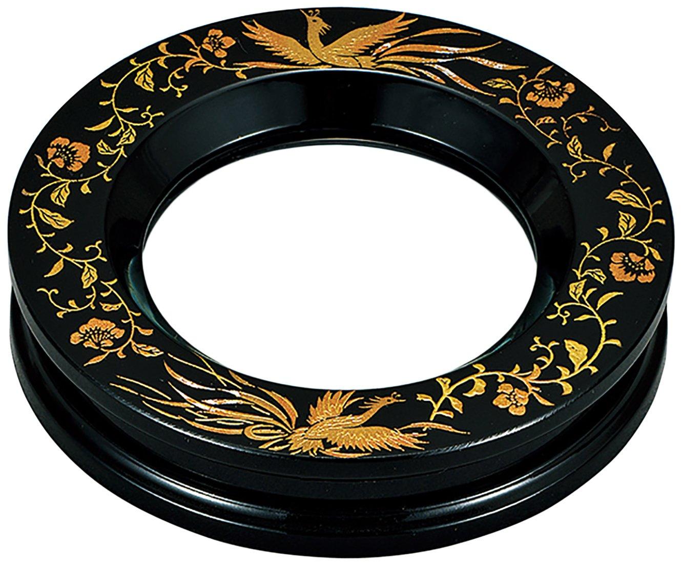 

Yamanaka Lacquerware Phoenix Lacquerware Magnifying Glass M16081-9 чорний