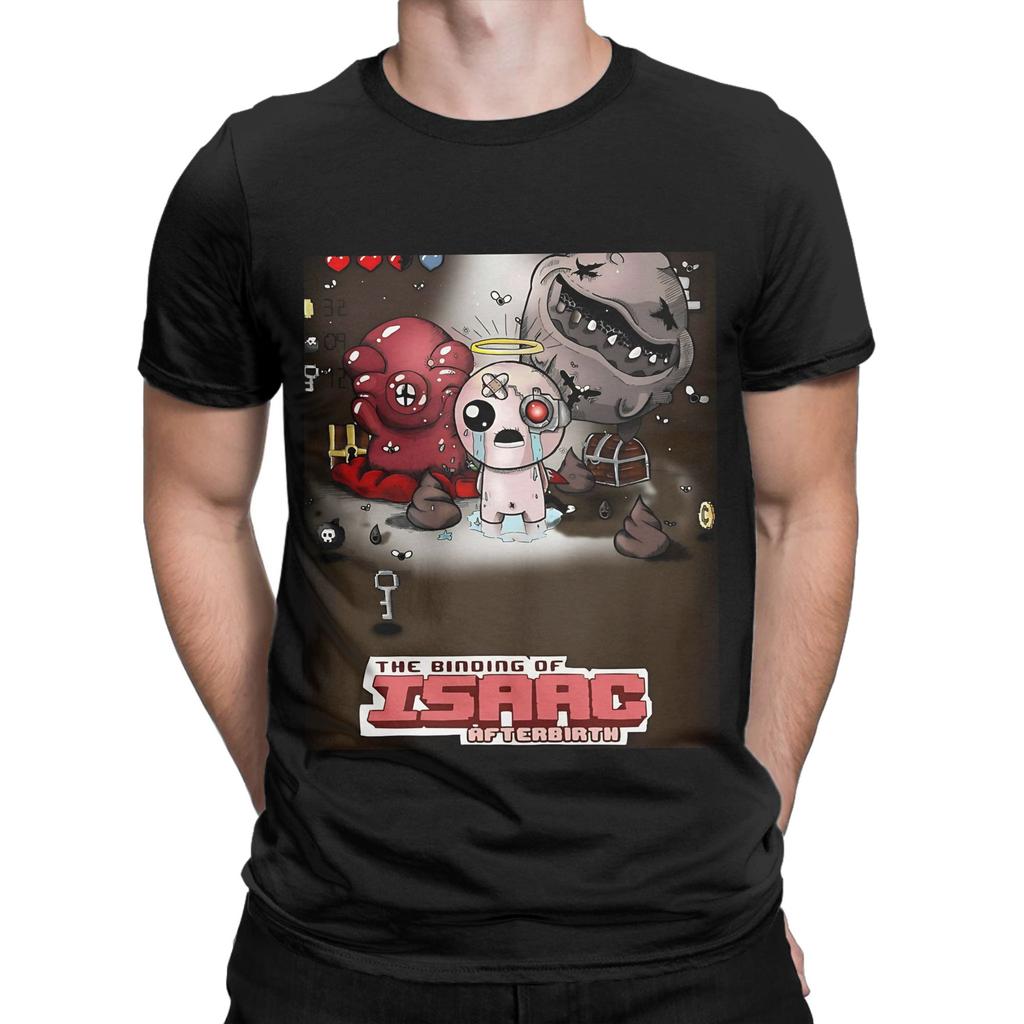 Game The Binding Of Isaac Rebirth Funny Graphic 100% Cotton T-Shirt The Binding Of Isaac Rebirt