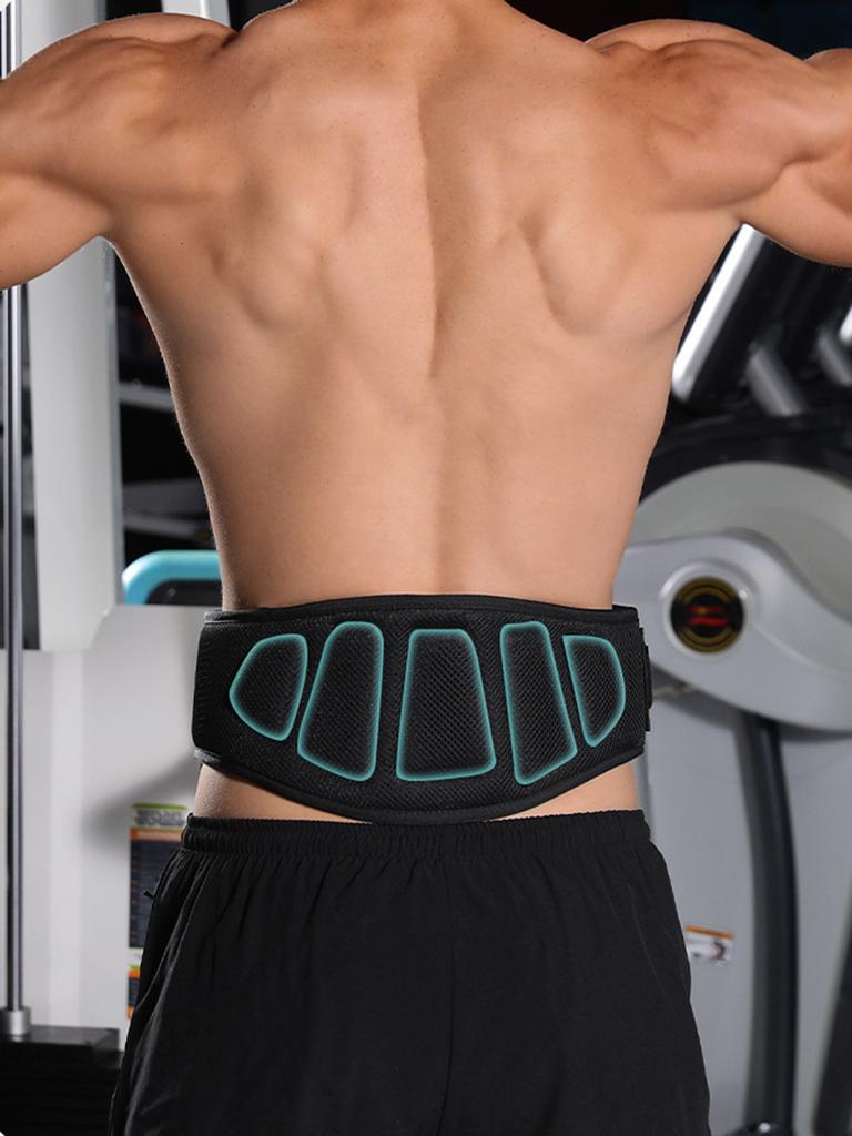 Herren Damen Rückenstützgürtel Taillenschutz für Fitness Training Fitnessstudio Workout Haltungskorrektor