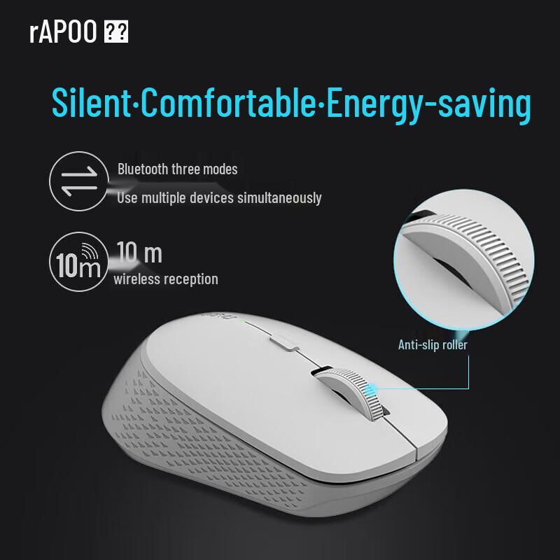 Rapoo M300G Wireless Multi-Mode Silent Bluetooth Mouse