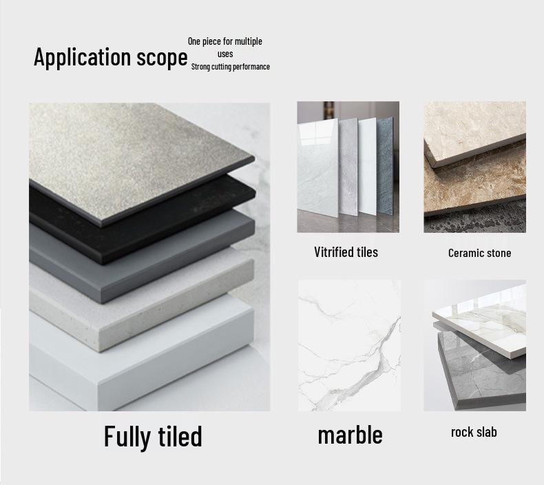 Ultra-Thin Diamond Blade for Dry Cutting Ceramic & Vitrified Tiles