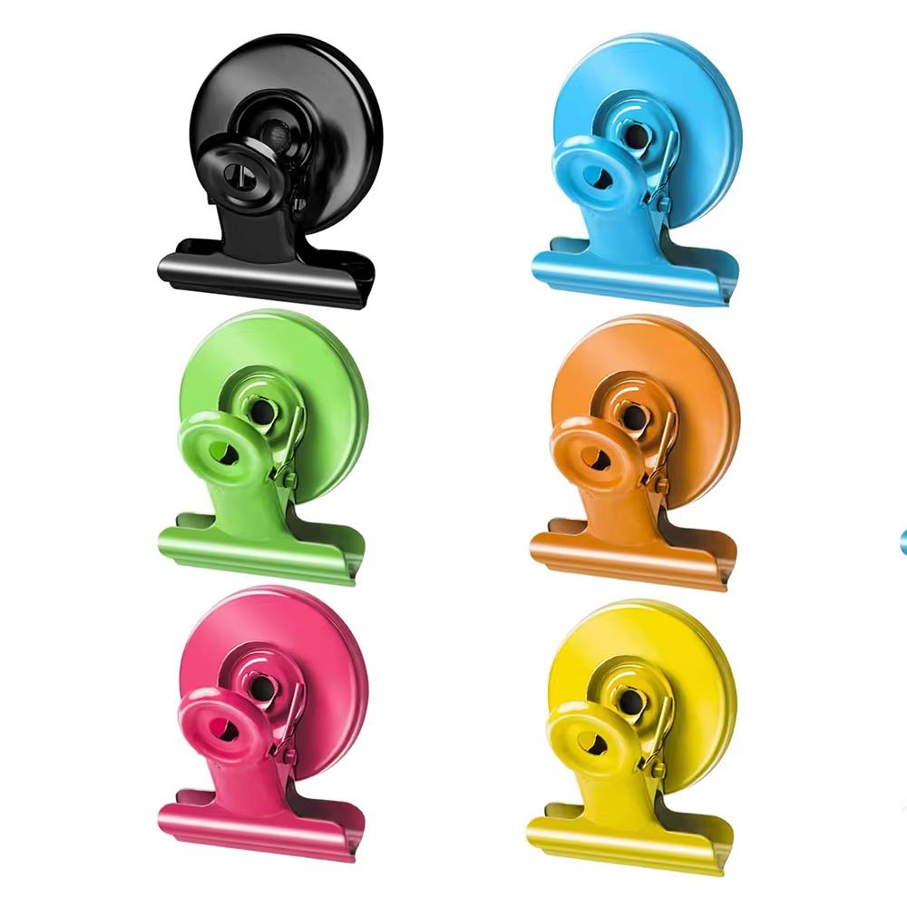 

5 шт./10 шт. Круглый магнитный зажим Зажим для заметок Металлический магнитный зажим Магнитный зажим для ежедневника Магнитный зажим из магнитного камня Магнитный зажим