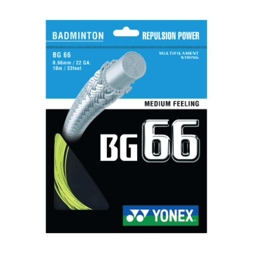 

YONEX BG66 Ultimax Badminton String 430M White F [BG66UM]