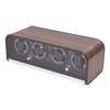 Automatic Watch Winder with LED Light Mechanical Watch Winding Box for Maintenance 5 Modes 4 Watch Positions