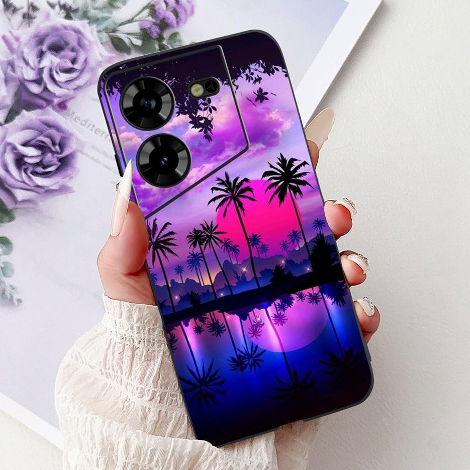 For Tecno Pova 5 Case LH7n Cute Fashion Pattern Cover Soft TPU Phone Cases For Tecno Pova 5 Pro LH8n Pova5 Pro Back Cover Bumper