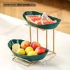 Modern Two-Tier Fruit & Snack Serving Platter