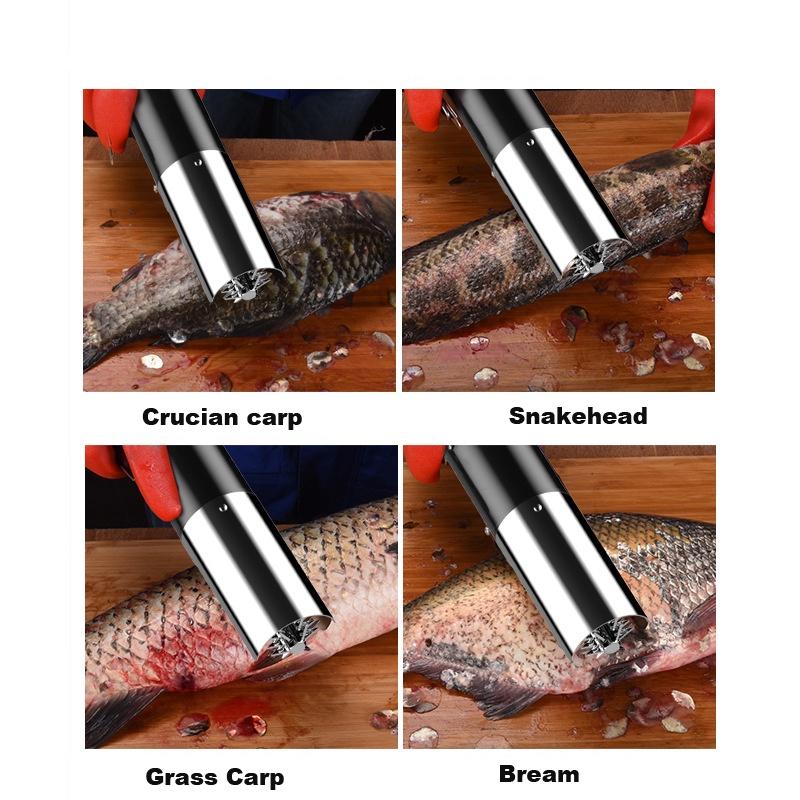 220V Waterproof Fish Stripper Remover Cleaner Tool Electric Fish Scaler Scraper Cleaner Fish Remover Machine