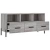 TV Cabinet Gray Sonoma 102 x 36 x 50 cm Particleboard