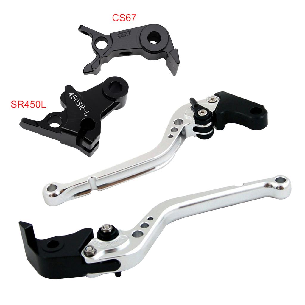 Long Clutch Brake Lever fit for VOGE DS900X 900DSX 2024-2026 Silver