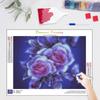 5D Diamond Painting Full Round Flowers Embroidery Home Decoration Mosaic Cross Stitch Handmade Gift 30x40cm/12x16inch