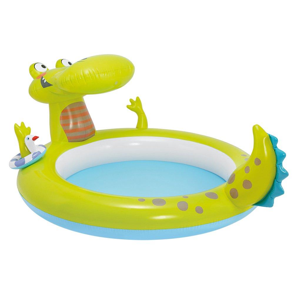 INTEX Gator Spray Pool, 198 X 160 X 91 Cm, 57431 [Official Japanese Product]