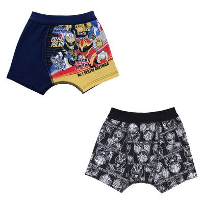 [Airin] Bandai Number One Sentai Gojuger Premium Boxer Briefs, 2-Piece Set, Pattern A, 110cm, Assorted