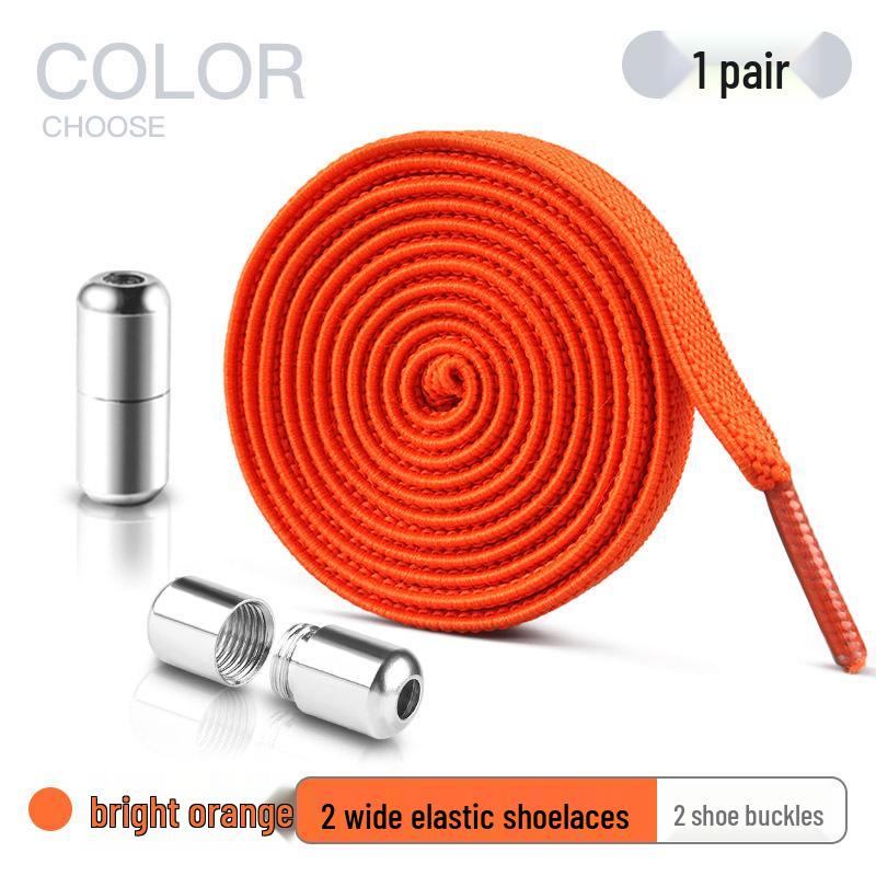 Elastic No-Tie Shoelace Buckle for Men, Women, and Kids