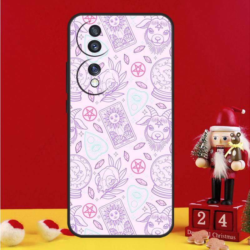 

Pastel Goth Witchy Case For Honor Magic 5 6 7 Pro V5 Honor X9b X9c X9a X8a X8b X7a 50 70 90 200 400 Lite Cover Honor X8a