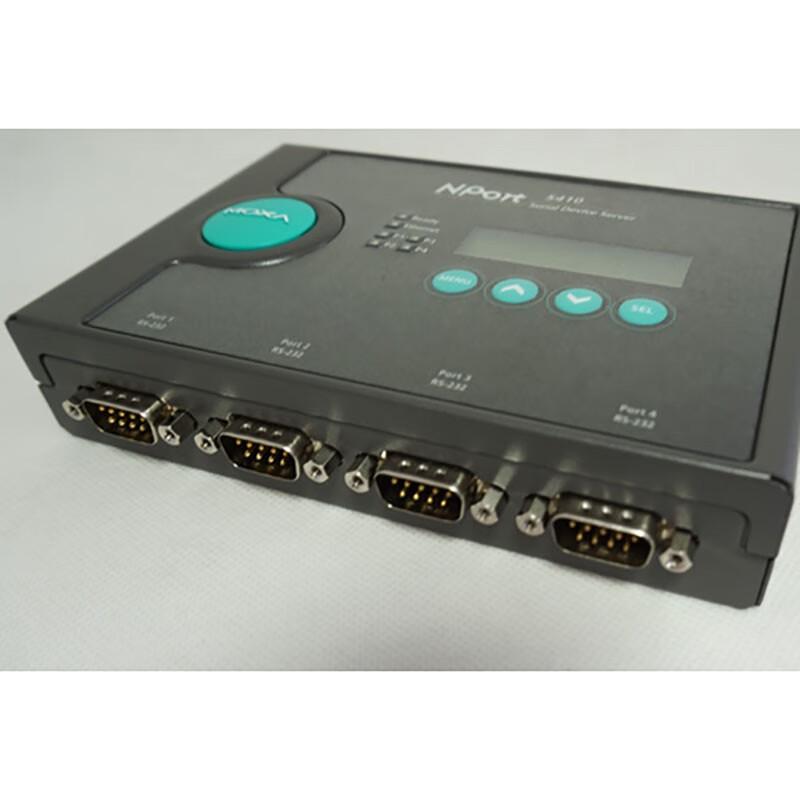 MOXA Nport 5410 Industrial 4-Port RS-232 Serial Server