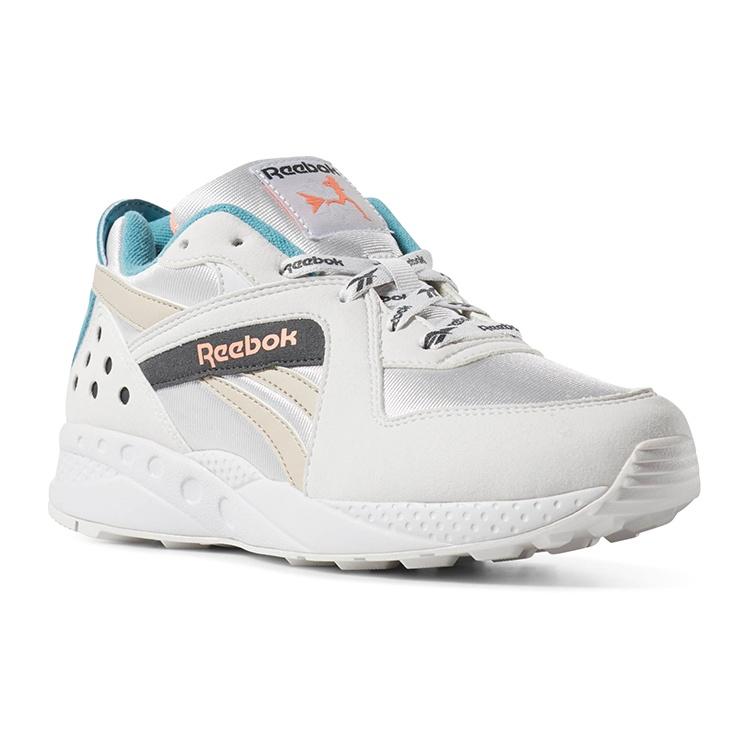 Reebok Pyro Non-Slip Wear-Resistant Shock Absorption Retro Casual Gray Unisex DV5874