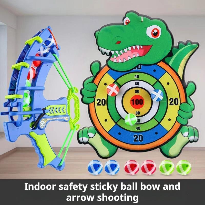 Educational Games Dart Board Baby Toy Stickey Ball Dart Indoor Sports Child Montessori Games For Children 3 To 7 Years