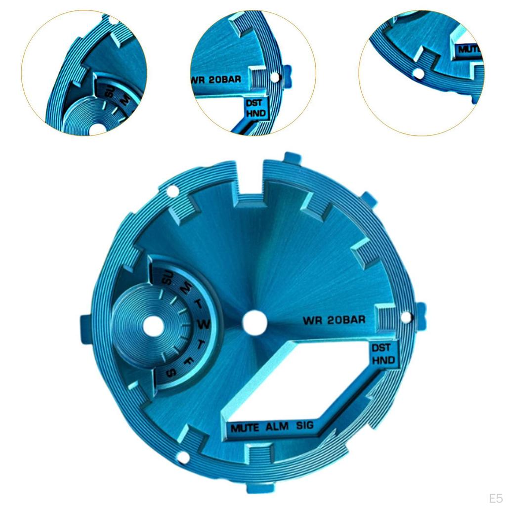 Wymiana Tarczy Zegarka 30 mm Modny Metalowy Dodatek Lekki Naprawa Zegarmistrzowskie Akcesoria