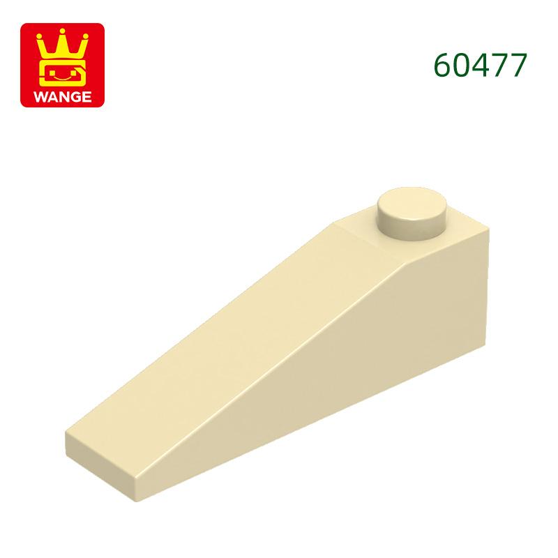 92Pcs/lot Slope 18°4x1 Roof Block Moc Hue Accessories Works With 60477 Brick DIY Children's Plaything Assembly Components