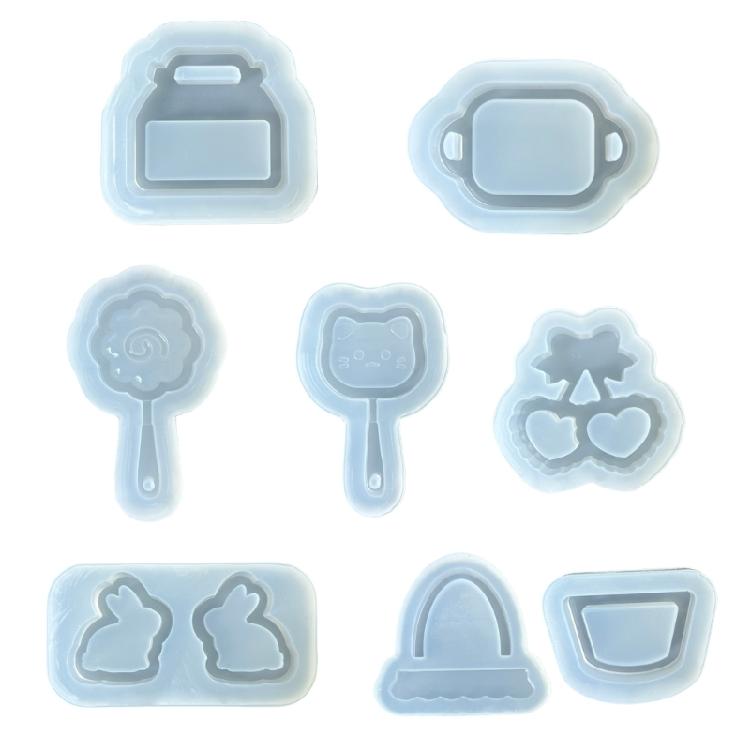 Moule en Silicone Facile à Nettoyer pour la Fabrication d'Objets avec Colle Goutte à Goutte Moule pour Bijoux et Projets Artistiques