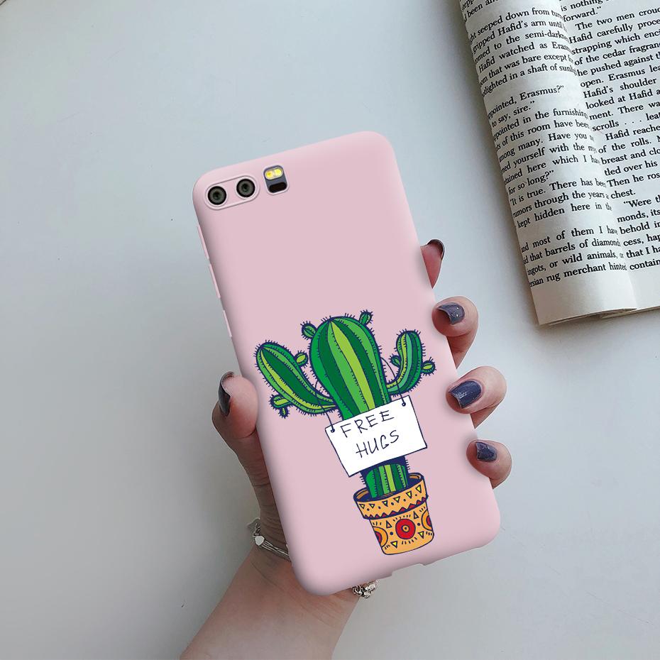 For Huawei P10 plus Phone Case Cute Painted Silicone Back Cover Protector Funda For Huawei P10plus P10 P 10 Plus HuaweiP10 Cases