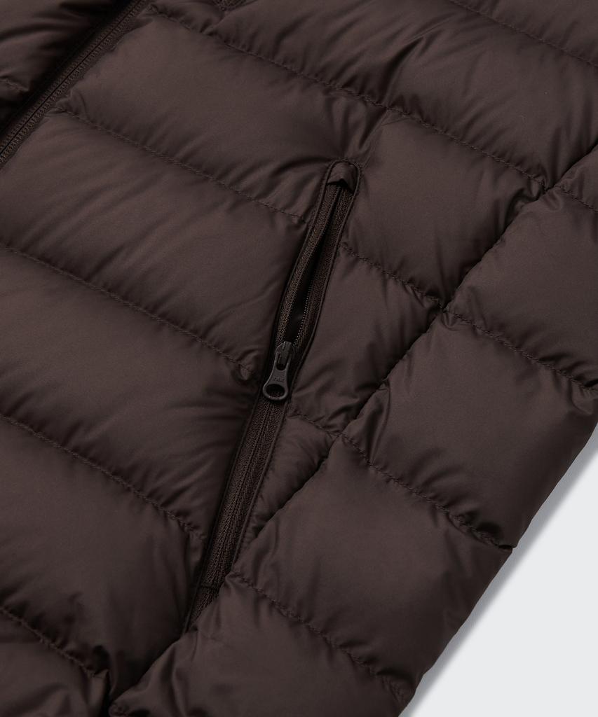 Musinsa Standard [City Leisure] Hooded Light Down Jacket [Brown]