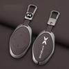 Premium Grade Automotive Alloy Genuine Leather Auto Key Fob Cover Case Fit For Xiaopeng Xpeng P7 P7I P5 G3 G3I G9 G6 22-23 Key Fob Automotive
