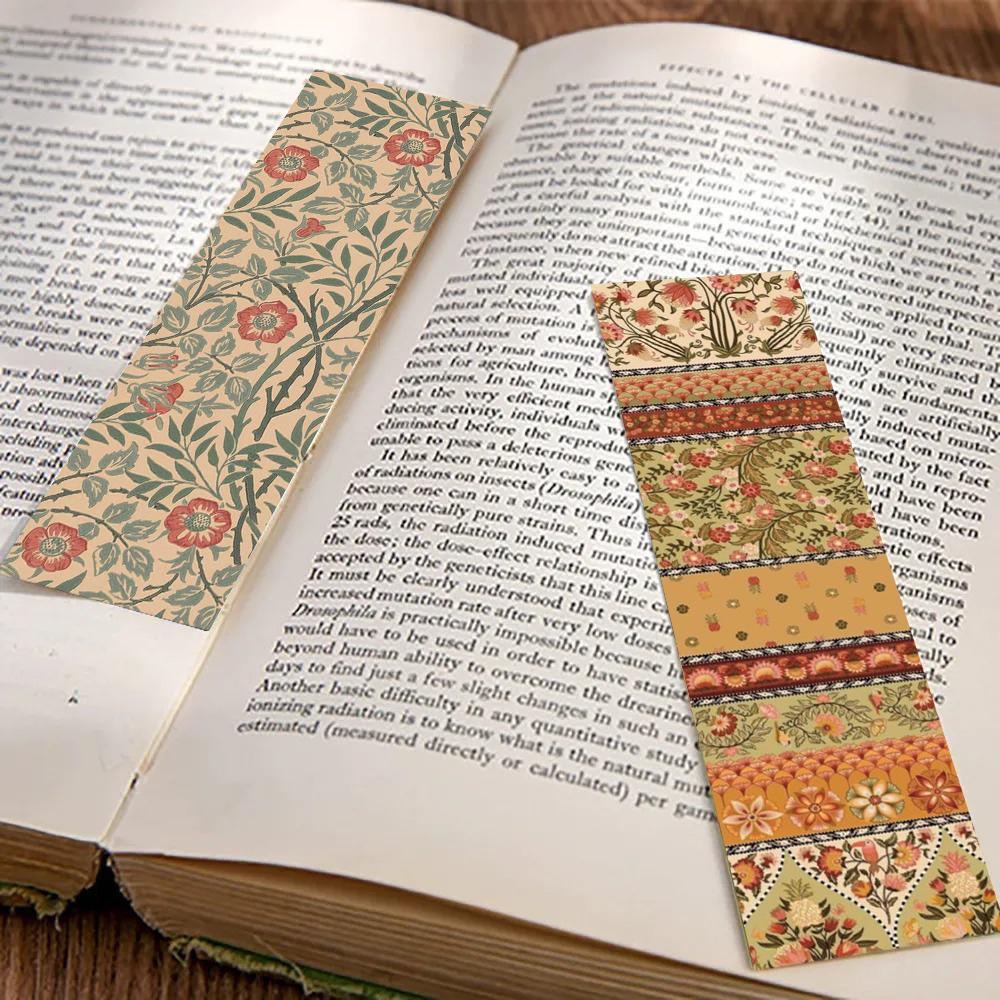 30 STÜCKE Klassische Muster Lesezeichen Graffiti Retro Zimmer DIY Cartoon Geschenk Personalisierte Wohnzimmer Gepäck Einzigartige Geschenke Zimmer Langlebig