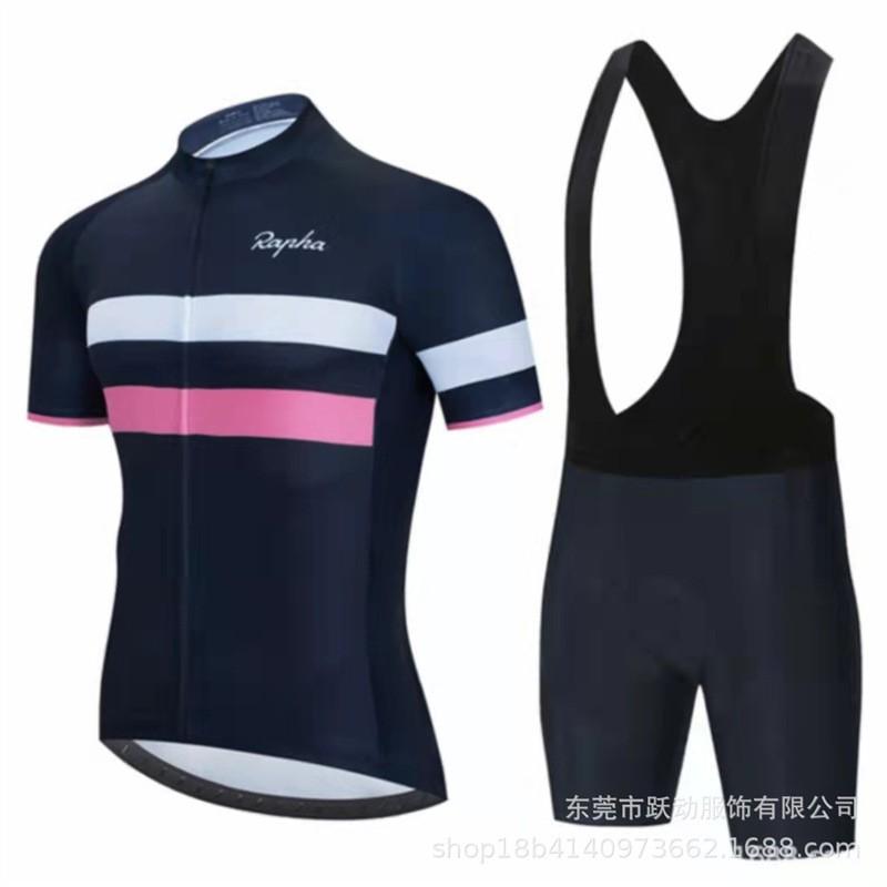 Mens Cycling Jersey Shorts Set Mountain Road Bike Riding Breathable Quick-Dry Performance Wear