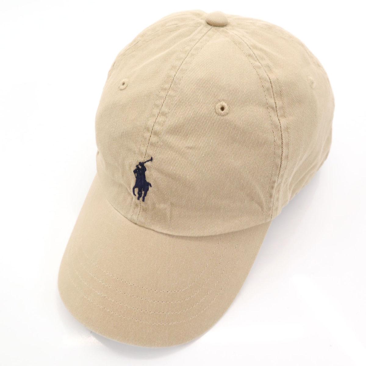 

POLO RALPH LAUREN cap beige Women Used