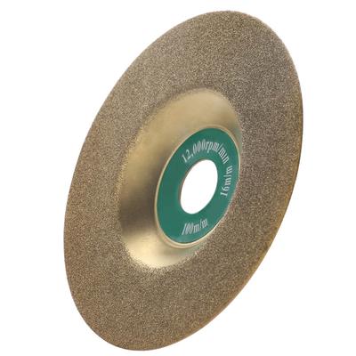 Disco Abrasivo Diamantato 100mm Mola Abrasiva Diamantata Piana Disco Abrasivo per Lappatura Utensile