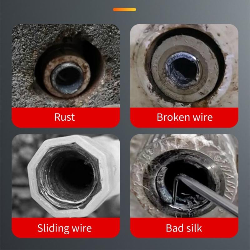 Screw Extractor Water Pipe Screw Removal Tool Broken Bolt Remover for 1/2Inch 3/4Inch 1inch Pipes Valves Faucet