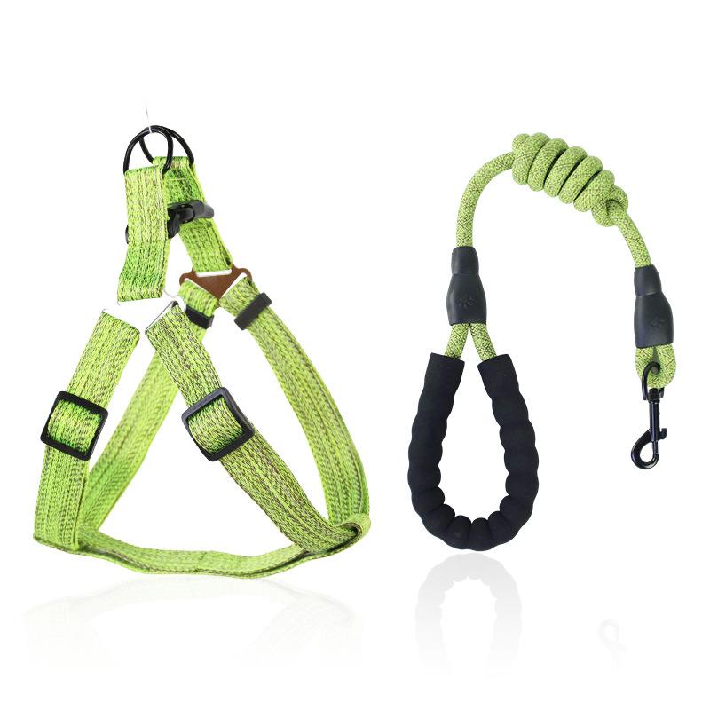 Traction Rope Adjustable Chest Strap Dog Traction Rope Breathable Explosion Proof Pet Supplies Dog Rope