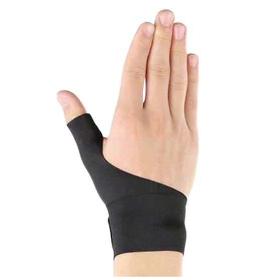 Ortéza na zápěstí a palec Levá Pravá Ruka Zánět šlachy Vymknutí Artritida Úleva od bolesti Dlahy na palec Stabilizátor Muži Ženy Spouštěcí palec Podpora Dlahy na prst