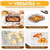 2 PCS Cooling Racks for Cooking and Baking, 15x10 Inches Stainless Steel Cooling Rack, Sheet Pan with Wire Rack for Baking Sheet, Bacon Rack Oven