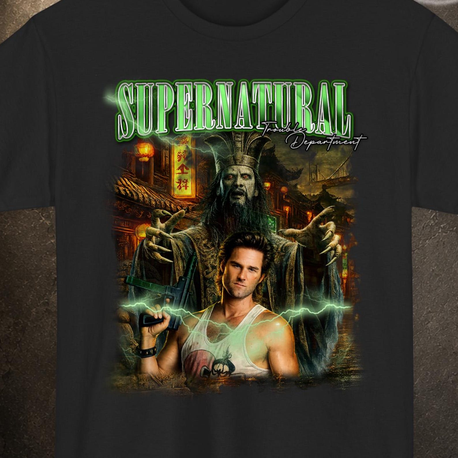 John Carpenter Shirt, Big Trouble in Little China Tee, Vintage Movie Shirt 2XL