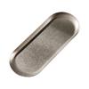 Ru Han Stainless Steel Retro Divided Oval Plate