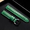 18mm 20mm 22mm 24mm 26mm Handgefertigtes atmungsaktives Rindsleder Uhrenarmband für Panerai Herrenarmband für Omega Uhrenarmband Zubehör