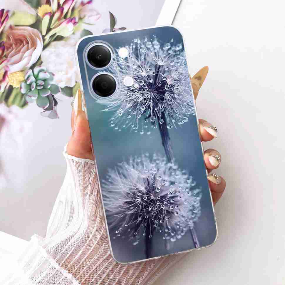 For vivo Y05 4G 6.74" Case Simple Cute Cartoon Cat Rabbit Silicone TPU Back Cover For Vivo y05 VIVO Y 05 4G Phone Cases Bumper