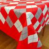 Wedding Tablecloth Red Festive Wedding Arrangement Decoration Engagement Banquet Table Coffee Table Dining Table Cloth Worship Hall Happy Tablecloth