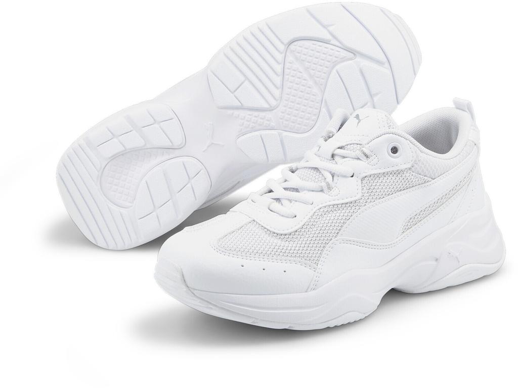 Женские кроссовки Puma Cilia белый/серый фиолетовый/серебристый