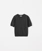 Poyueoaijeuonli Bay Layered Half Knit Set (Charcoal)