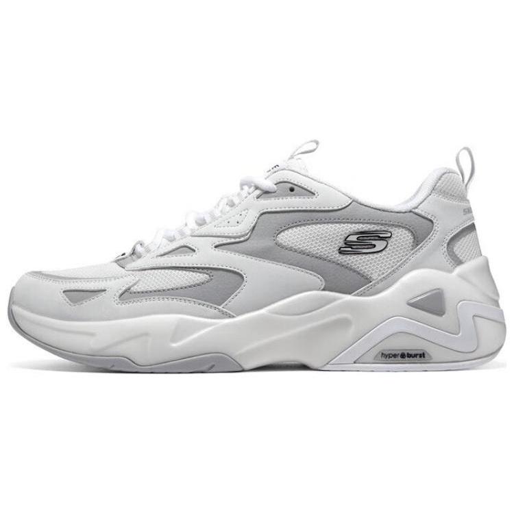 Skechers D Lites Hyper Burst Grey White Men s 894253-WGY EU 41.5