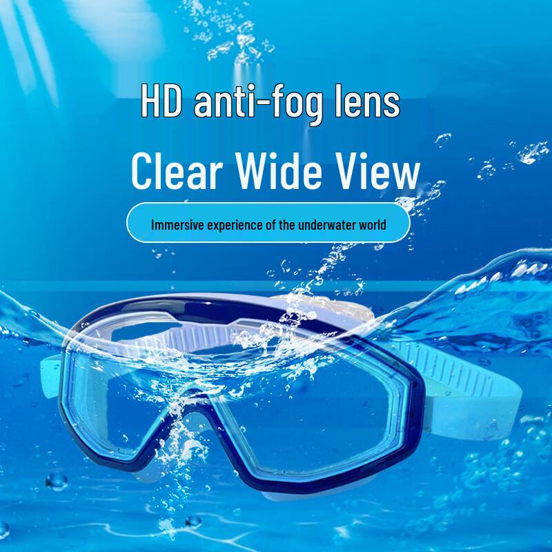 WEZHO Kids Anti-Fog Swimming Goggles