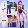 K Pop Sängerin Huntri/x Cosplay Kostüm für Mädchen Rumi Mira Zoey Cosplay Outfits Rollenspiel Halloween Anzug Performance Uniform