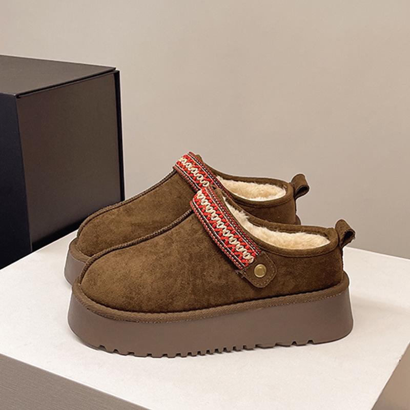 

Women s thick-soled winter lightweight warm cold padded snow boots non-slip wear-resistant casual sneakers cotton boots 40 какао коричневый