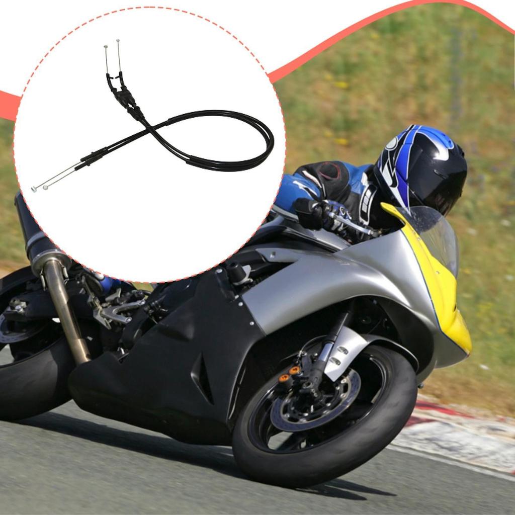 Motorcycle Throttle Cable Portable Replacement Professional Spare Part for Kawasaki Ninja ZX-6R ZX636 2009 to 2025