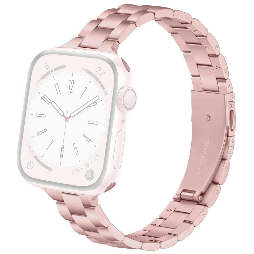 Electroplating Color Strap for Apple Watch Series 10 Ultra 9 8 7 SE 6 5 4 3 2 1 46mm 49mm 45mm 44mm 42mm Slim Metal Watch Band