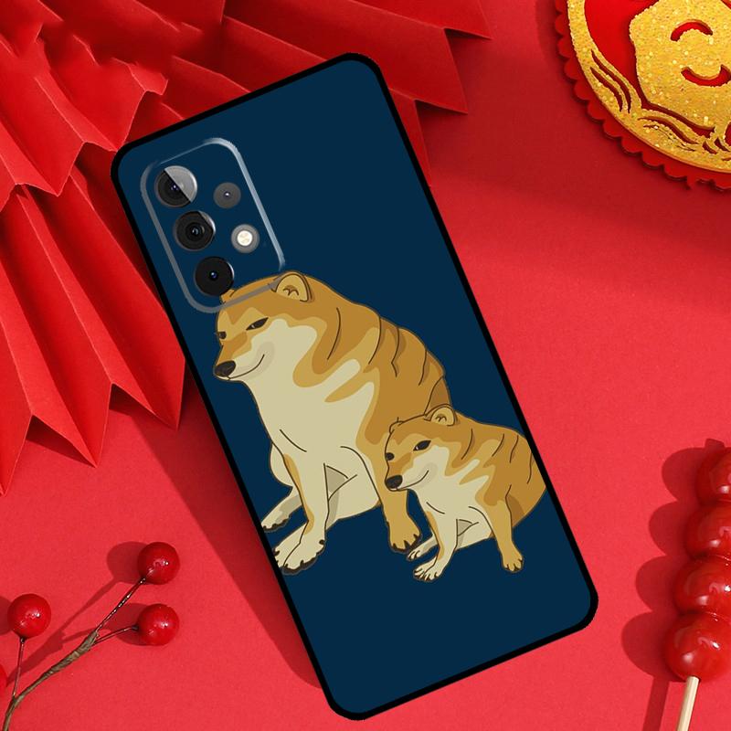 Cheems Doge Case For Samsung Galaxy M34 M54 M32 M52 M15 M11 M12 M13 M14 M06 M16 M36 M56 M31 M53 M35 M55